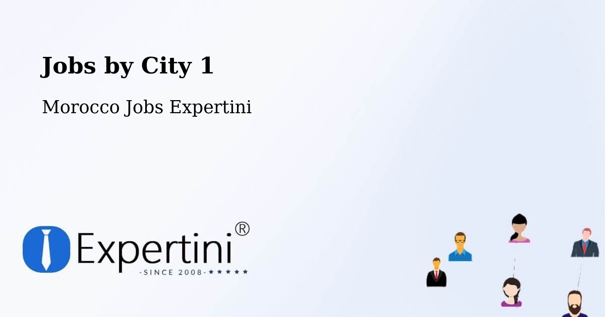 City Jobs in Morocco - Expertini
